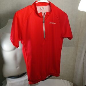 Bergamo Red Jersey Top Women's Size Small